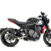 ECHAPPEMENT MK2 INOX NOIR TRIUMPH TRIDENT 660 ANNEE 2021, 2022 - IXRACE