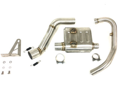 ECHAPPEMENT MK2 INOX NOIR ZONTES 310 X, 310 R, 310 T ANNEE 2019, 2020 - IXRACE