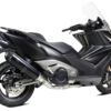ECHAPPEMENT S3 BLACK INOX NOIR KYMCO AK 550 ANNEE 2017, 2018, 2019, 2020 - IXRACE