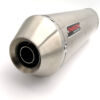Échappement Inox Brossé YZF R6, 99-02 (RJ 03) - TAKKONI