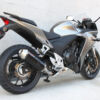 Échappement Inox Noir Brossé CB 600 Hornet, 98-02 (PC34) - TAKKONI
