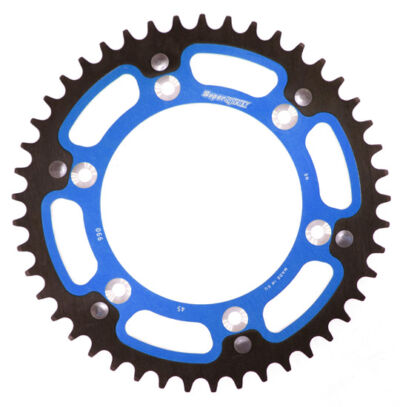 Couronne Stealth Bleu 45 dents KTM SXC540 Tiainen Replica (CO304SB45) - Supersprox