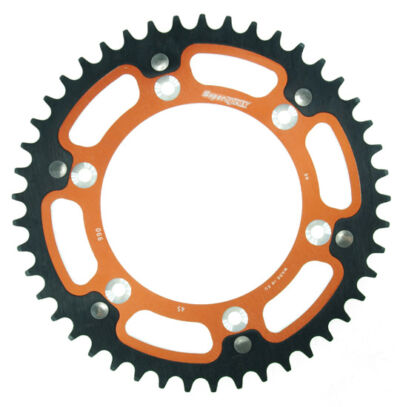 Couronne Stealth Orange 45 dents KTM SXC540 Tiainen Replica (CO304SO45) - Supersprox
