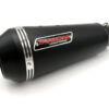 Silencieux Noir Inox Noir Brossé Kawasaki Z 800e, 13-16 (ZR800C,ZR800D) - TAKKONI