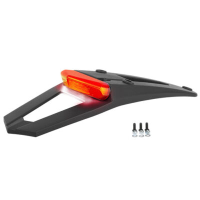 Extension Garde boue + phare homologué NOIR - POLISPORT