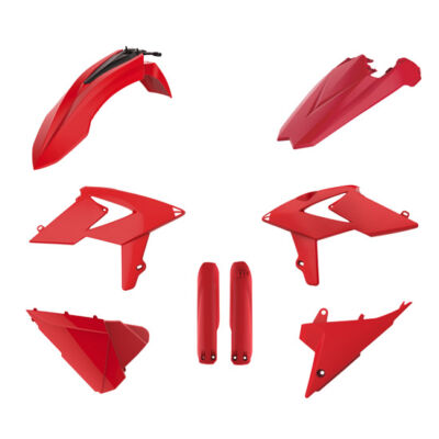 Kit Plastique complet Beta RR 2/4T (19) ROUGE - POLISPORT