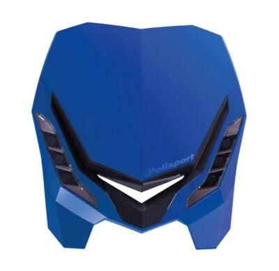 Phare Avt E>Blaze BLEU/NOIR - POLISPORT