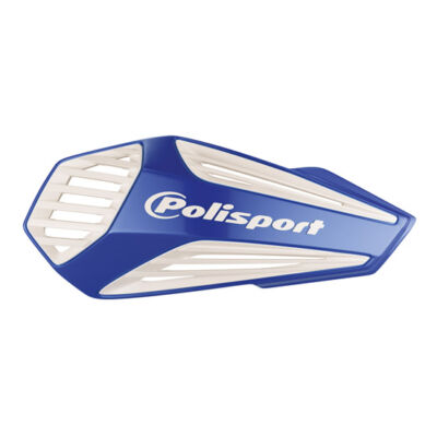 Plastique de remplacement Protèges mains MX Air BLEU/BLANC - POLISPORT