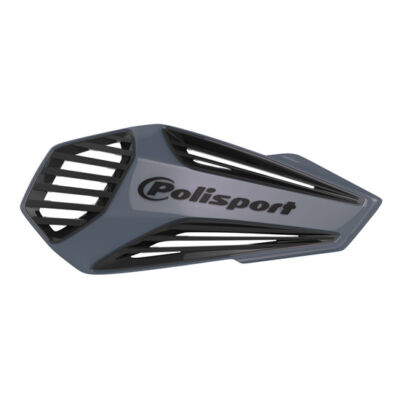 Plastique de remplacement Protèges mains MX Air GRIS/NOIR - POLISPORT