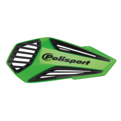 Plastique de remplacement Protèges mains MX Air VERT/NOIR - POLISPORT