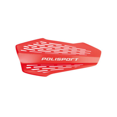 Plastique de remplacement Protèges mains MX Force ROUGE - POLISPORT