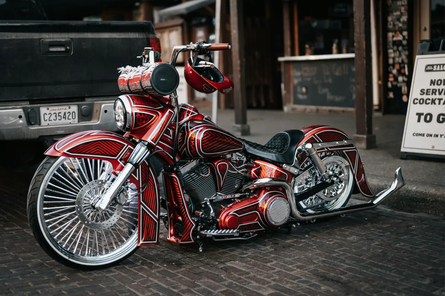 Le style “Chicano” : des Harley transformées en art